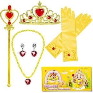 Princess Dress Up Accessories,Cosplay Accessories for Kids Girls, Princess